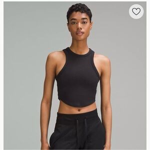Lululemon Hold Tight Cropped Tank Top
